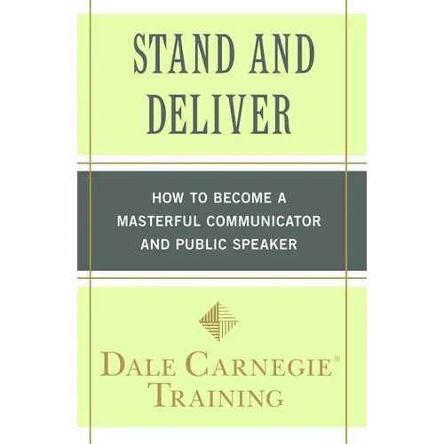 Stand and Deliver - Paperback