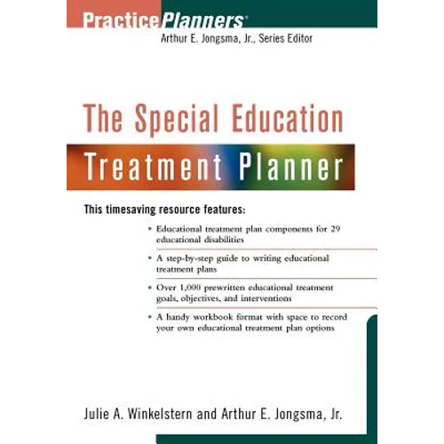 The Special Education Treatment Planner - Paperback