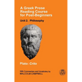 A Greek Prose Course: Unit 2: Philosophy - Paperback