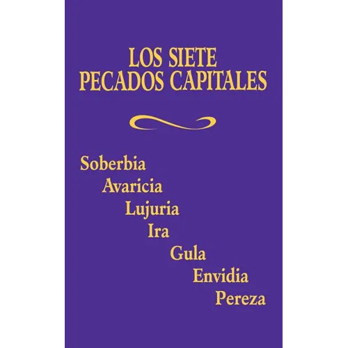 Los Siete Pecados Capitales - Paperback