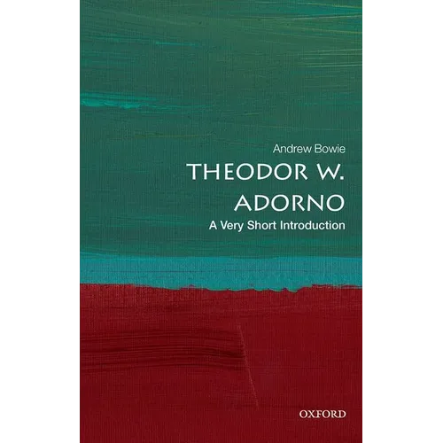 Theodor W. Adorno: A Very Short Introduction - Paperback