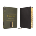 Esv, Thompson Chain-Reference Bible, Large Print, Leathersoft, Black, Red Letter, Thumb Indexed - Imitation Leather