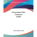 Government War Contracts (1920)