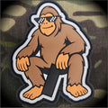 Bigfoot Barry - he's got a big package for you! - 4" PVC Patch