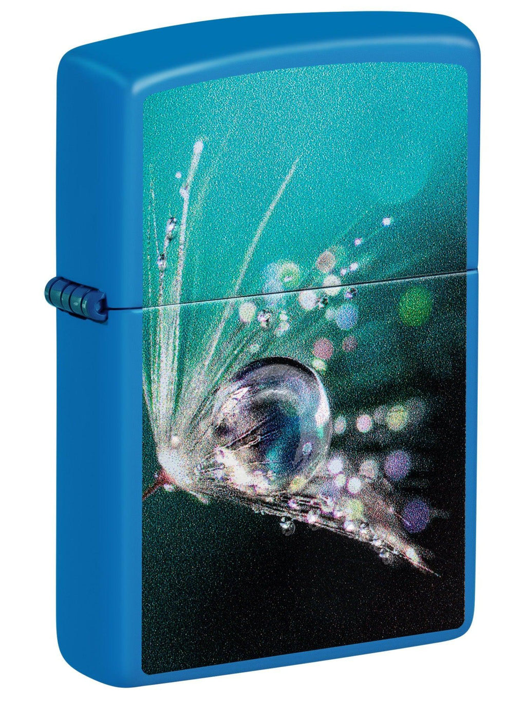 Zippo Fishing Fly Macro Design, Blue Matte Lighter #48864
