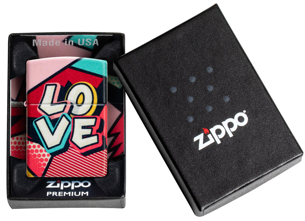 Zippo Love Design, 540 Color Lighter #46013