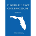 Florida Rules of Civil Procedure; 2022 Edition - Paperback