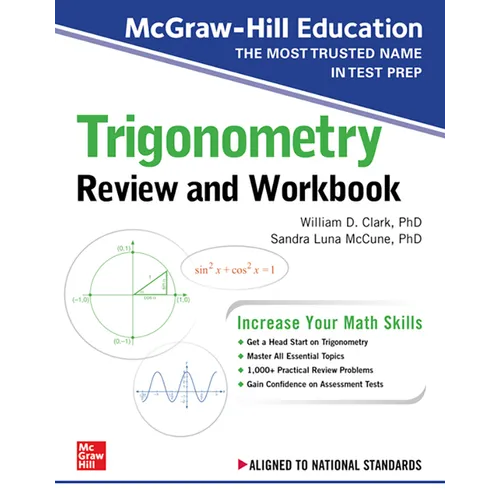 McGraw-Hill Education Trigonometry Review and Workbook - Paperback