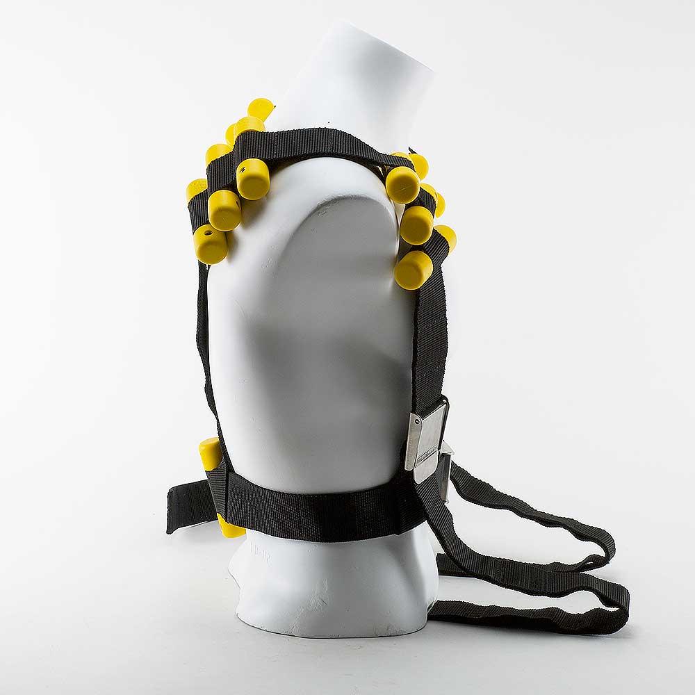 Scuba Diving Belt & Braces for Slug Weights, Black