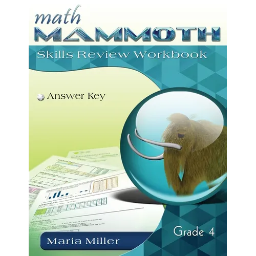 Math Mammoth Grade 4 Skills Review Workbook Answer Key - Paperback
