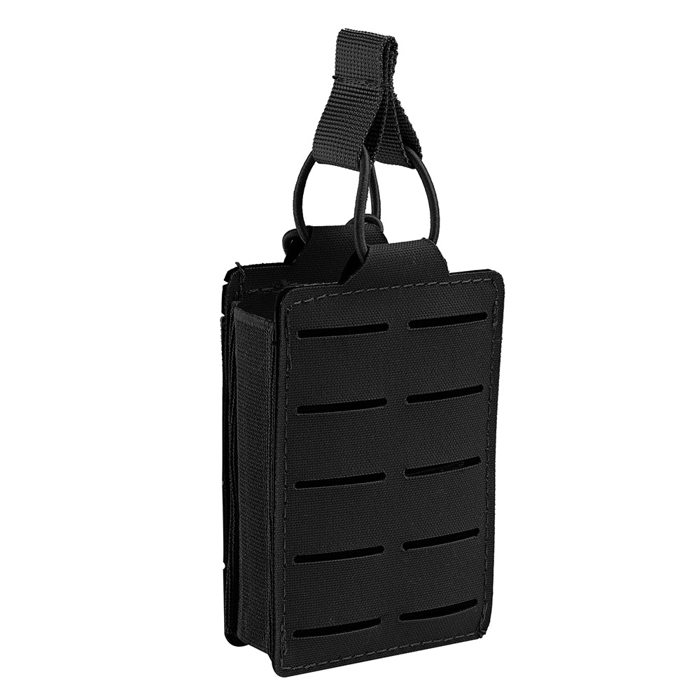 Tactical Molle Mag Pouch, Single Double Triple Nylon 5.56mm 7.62mm Open Top Rifle Magazine Holder for AR-15 M4 M14 M16 G36 HK416
