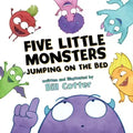 Five Little Monsters Jumping on the Bed - Board Book