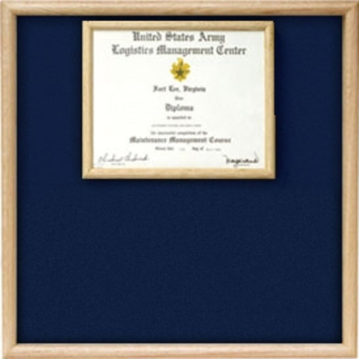 Military medal and Certificate frame