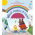 First Questions and Answers: What Makes It Rain? - Board Book