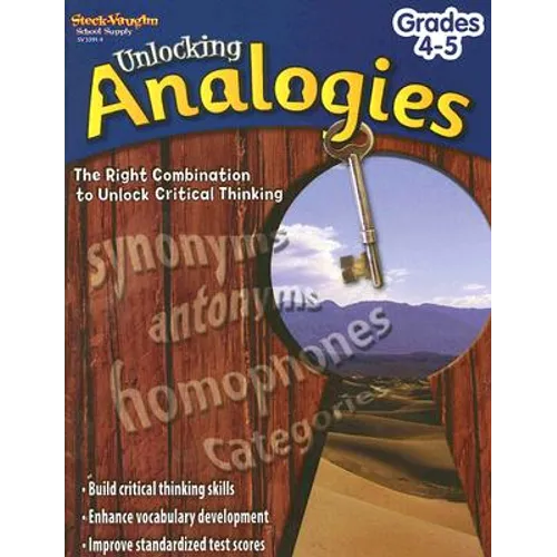 Unlocking Analogies Reproducible Grades 4-5 - Paperback