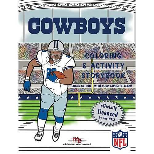 Dallas Cowboys Coloring & Acti - Paperback