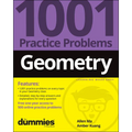 Geometry: 1001 Practice Problems for Dummies (+ Free Online Practice) - Paperback