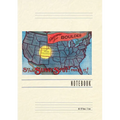 Vintage Lined Notebook Greetings from Boulder - Paperback