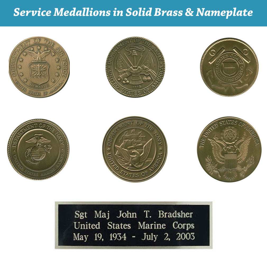 Combo of Medal and Name Plate