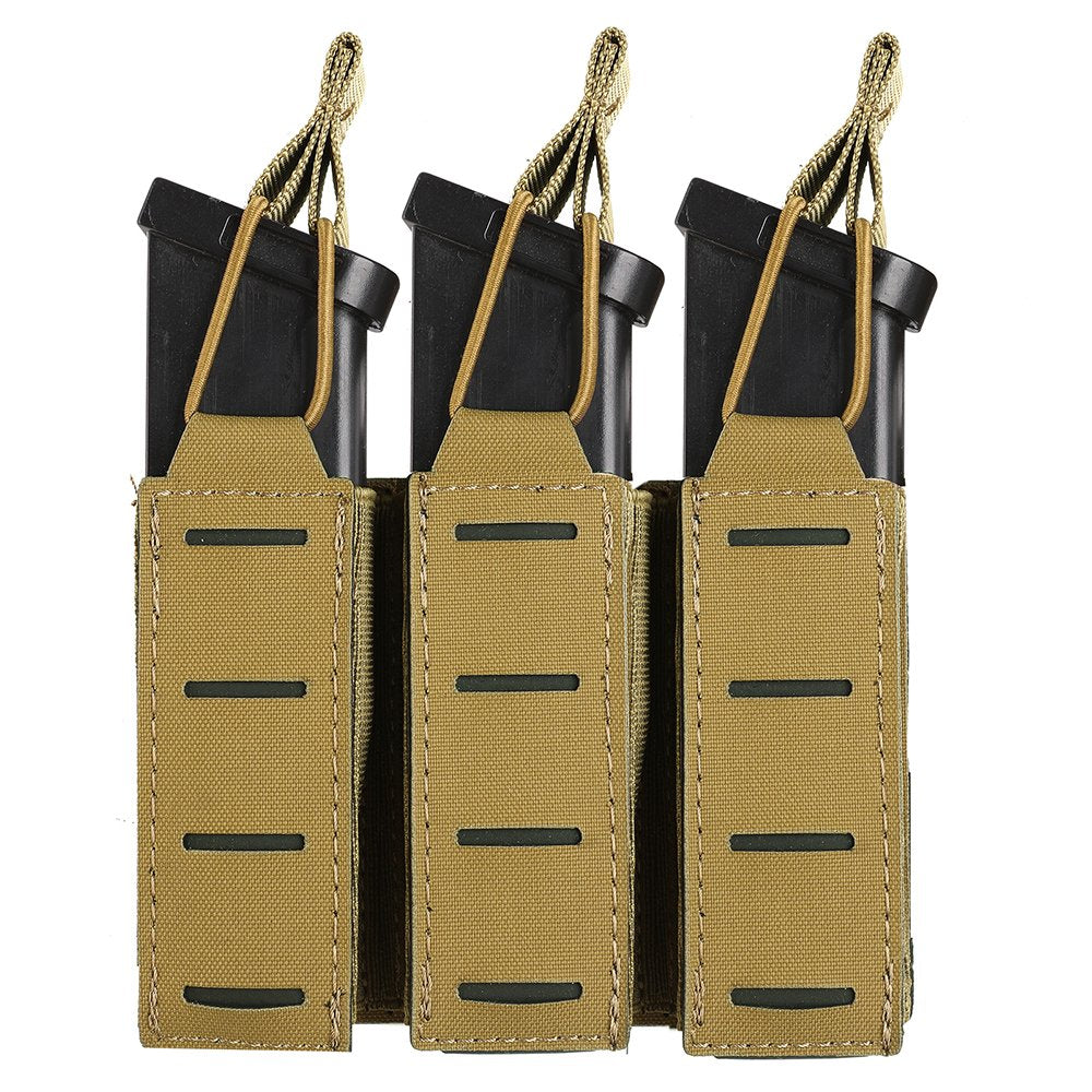 Military Single Double Triple Pistol Mag Pouchs For MK47