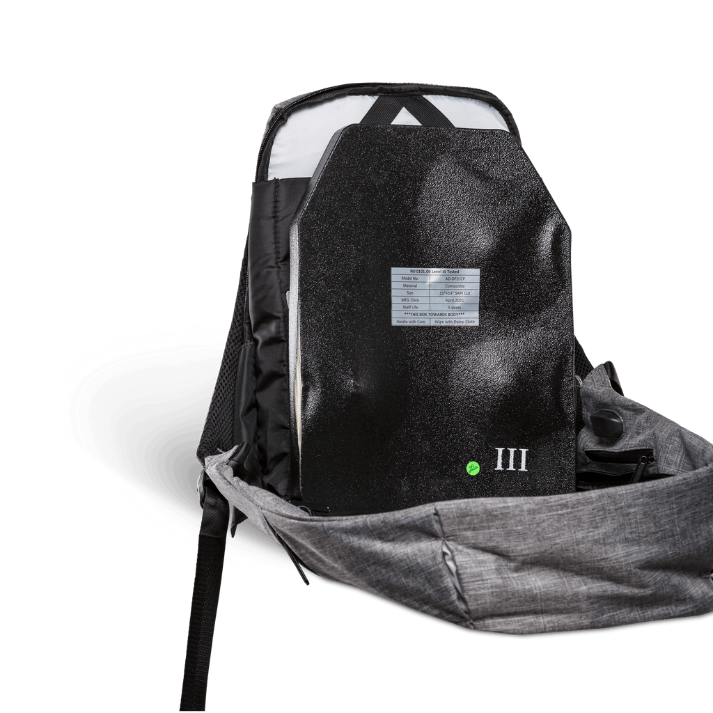 Bulletproof Backpack Insert - Level 3A, 3 and 4 Options