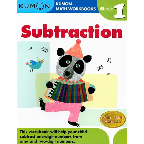 Kumon Grade 1 Subtraction - Paperback