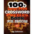 100+ Large Print Crossword Puzzle Book for Seniors - Paperback