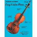 Easy Violin Pieces: World's Favorite Series #91 - Paperback