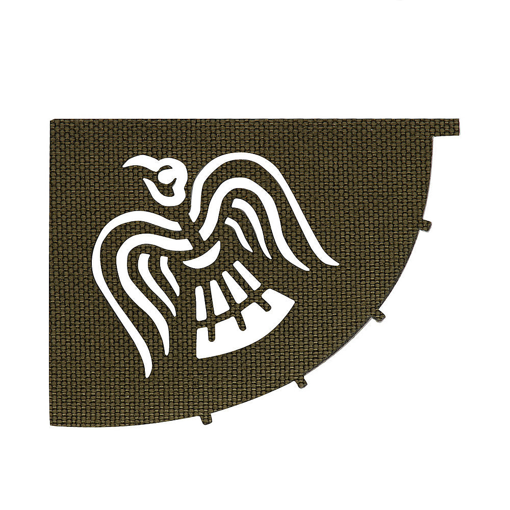 M-Tac Patch Raven Banner Laser Cut Through