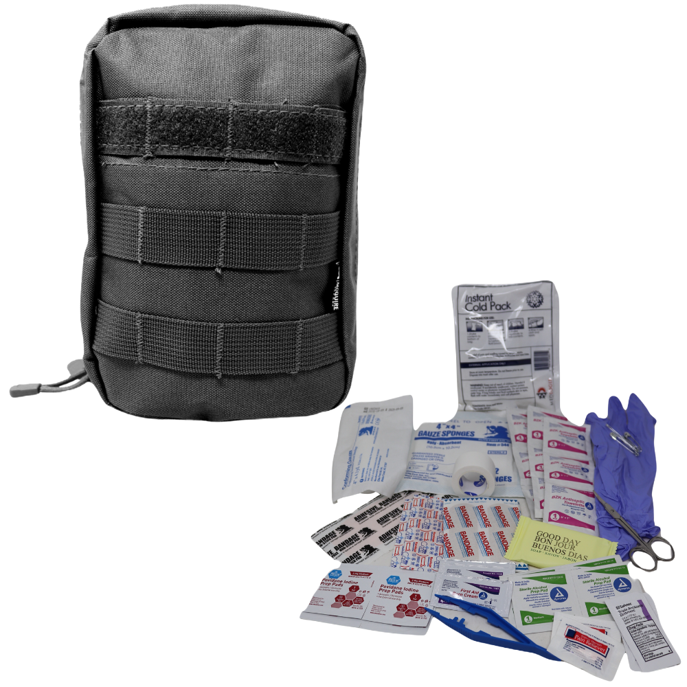 IFAK Pouch w/ 48-Piece First Aid Kit Insert