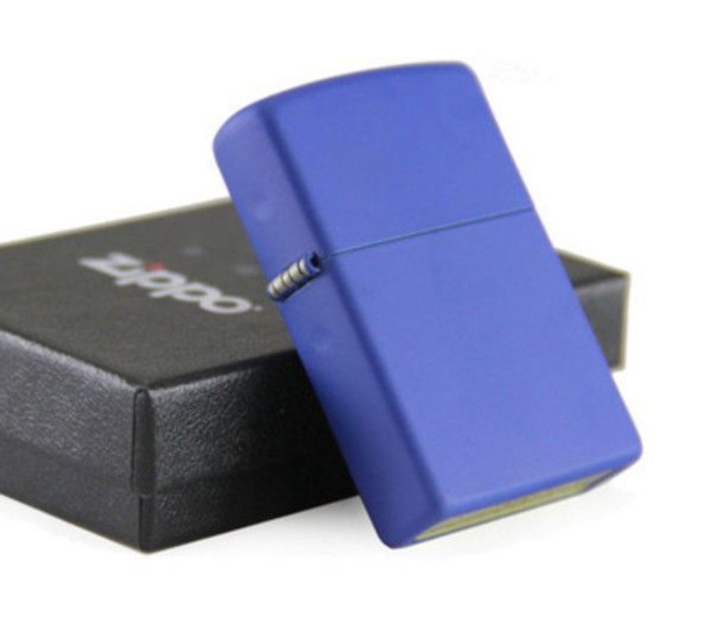 Zippo Classic Royal Blue Matte, Genuine Windproof Lighter #229