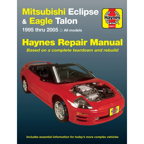 Mitsubishi Eclipse & Eagle Talon 1995 Thru 2005 - Paperback