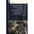 Table Showing The Most Important Features Of Construction And Cost Of United States Locks And Dams