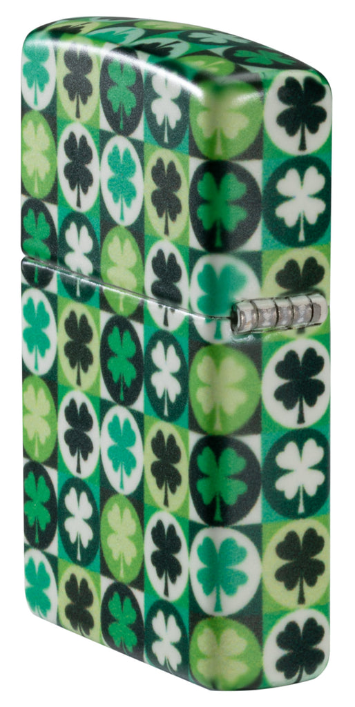 Zippo Clover Design, 540 Glow-In-The-Dark Design Lighter #46015