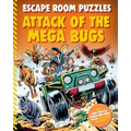 Escape Room Puzzles: Attack of the Mega Bugs - Paperback