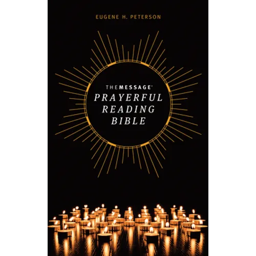 The Message Prayerful Reading Bible (Hardcover) - Hardcover