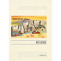 Vintage Lined Notebook Greetings from Havana, Cuba - Paperback