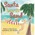 Santa Loves Sand - Hardcover