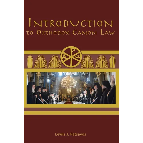 Introduction to Orthodox Canon Law - Paperback