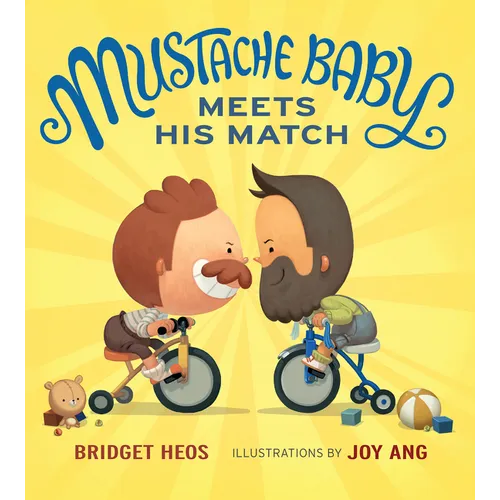 Mustache Baby Meets His Match - Board Book