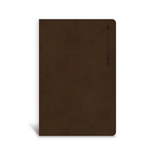 CSB Student Study Bible, Brown Leathertouch - Imitation Leather