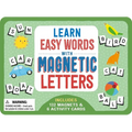 Learn Easy Words with Magnetic Letters: Includes 132 Magnets & 6 Activity Cards - Paperback