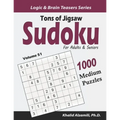 Tons of Jigsaw Sudoku for Adults & Seniors: 1000 Medium Puzzles - Paperback