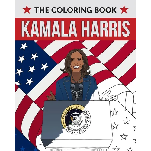 Kamala Harris: The Coloring Book - Paperback