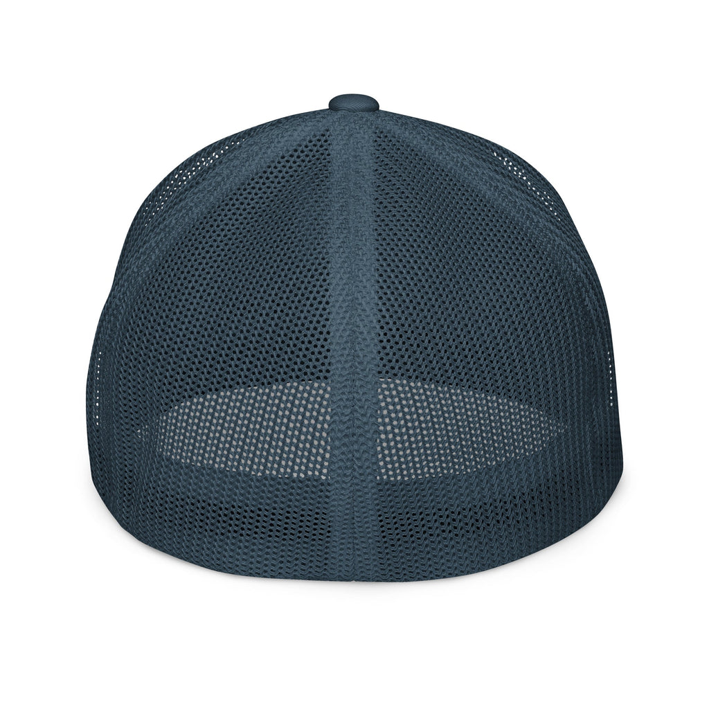 Thin Red Line USA Flag Mesh Back Trucker Hat