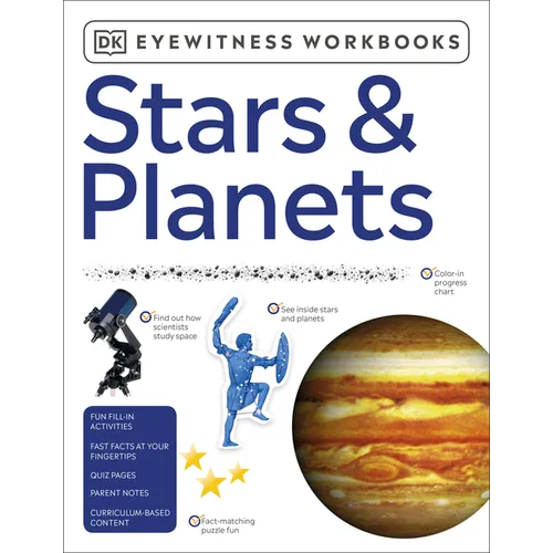 Eyewitness Workbooks Stars & Planets - Paperback