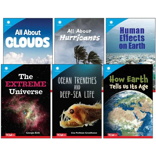 Smithsonian Steam Earth and Space Informational Text Middle School 6-Book Set - Paperback