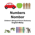 English-Malay Numbers/Nombor Children's Bilingual Picture Dictionary - Paperback