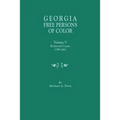 Georgia Free Persons of Color. Volume V: Richmond County, 1799-1863