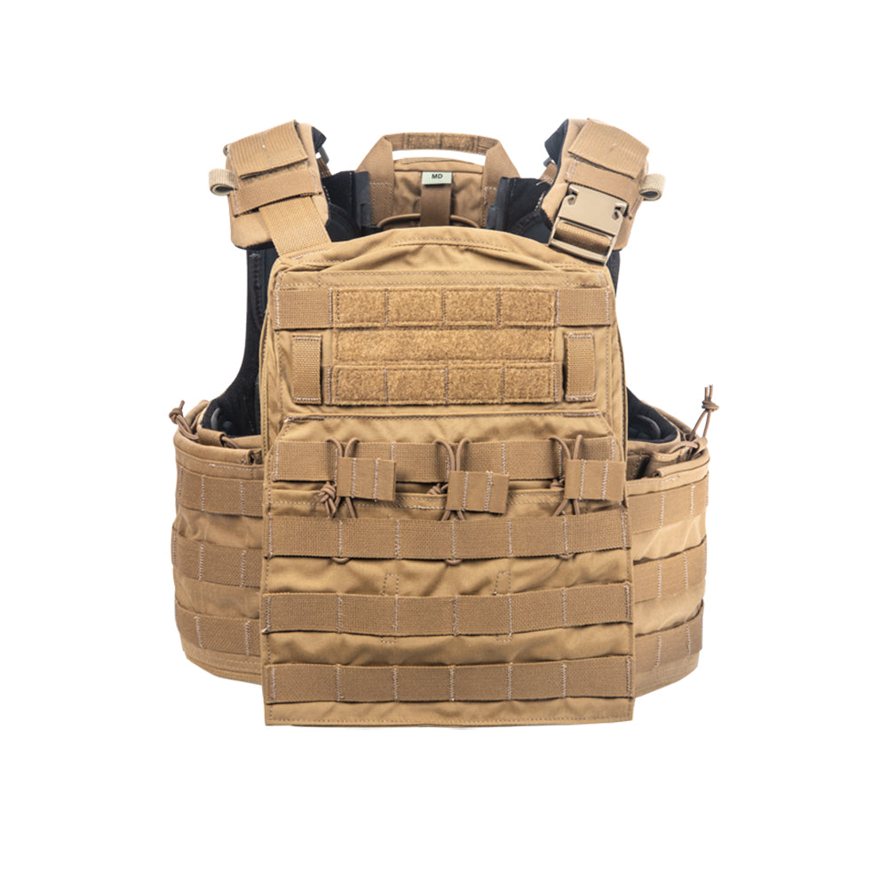 Crye CPC - Cage Plate Carrier w/ Doffing System, Mag, Radio & Admin Pouches (Like-New)